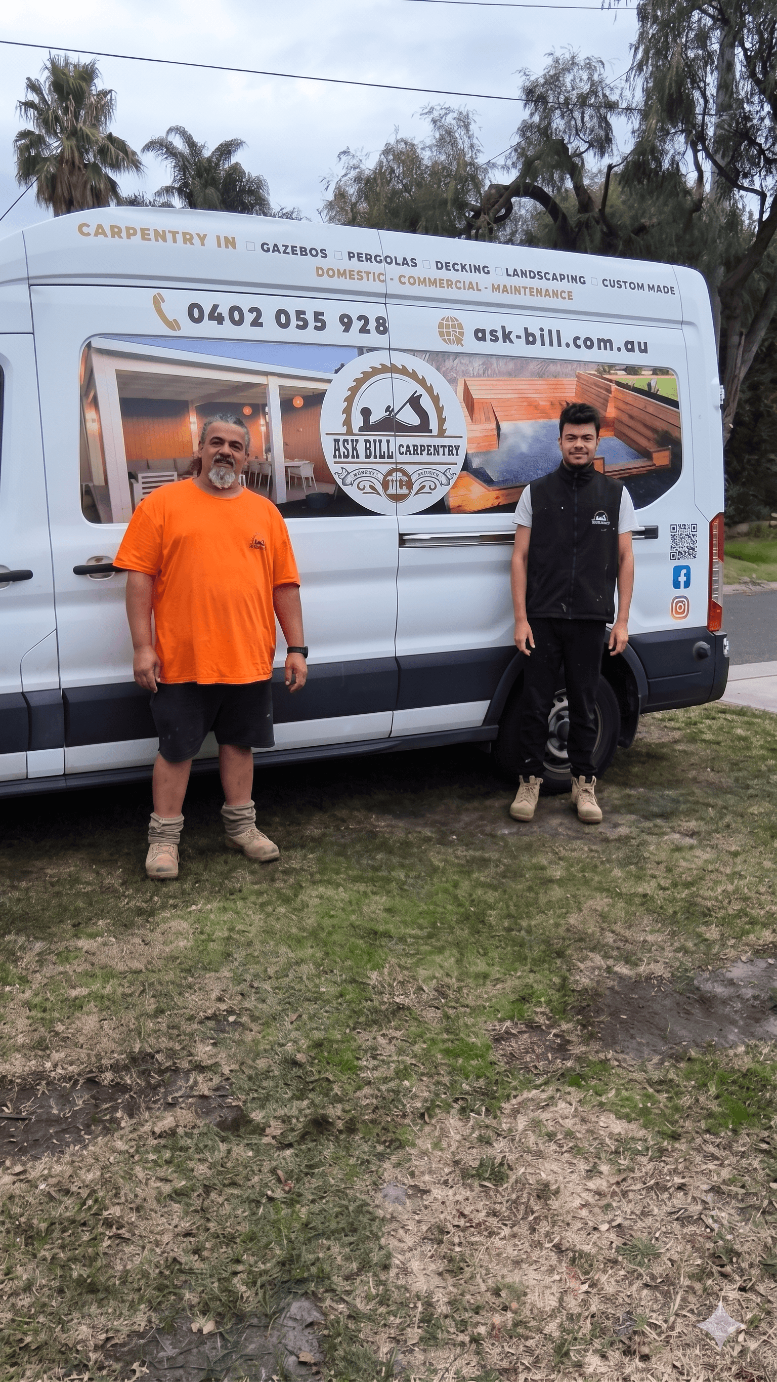 Bill and Petros Ginos — Ask Bill Carpentry
